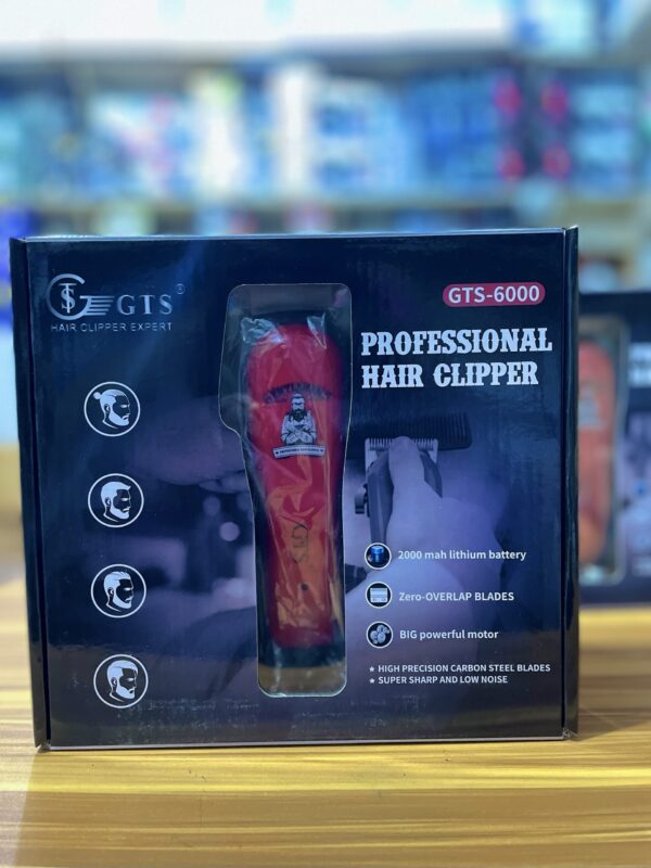 Gts-6000 Rechargeable Hair Clipper - Image 2