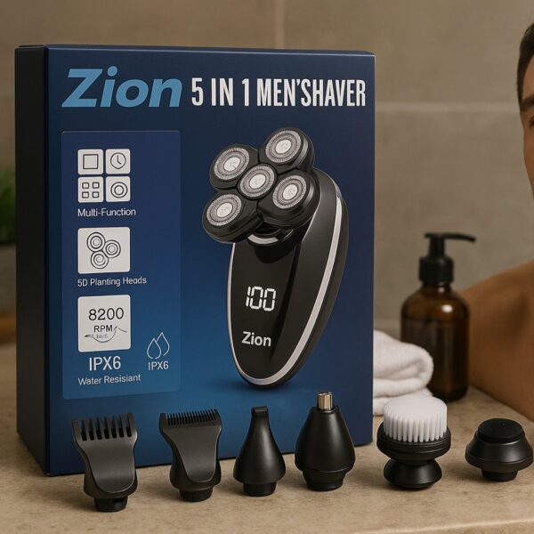 Zion 5 in 1 Rechargeable Hair Shaver