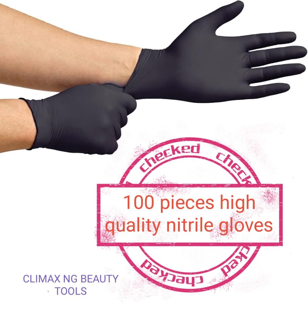 Black Nitrile Gloves