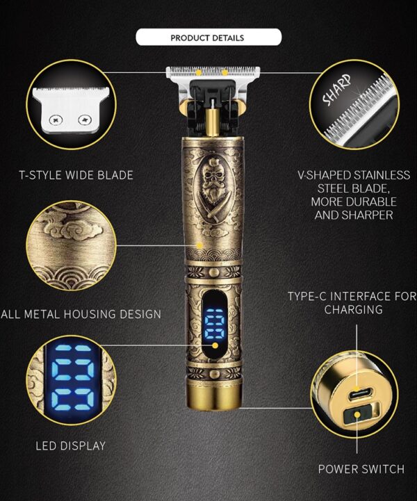 WMARK NG-307 Rechargeable Detail Trimmer - Image 2