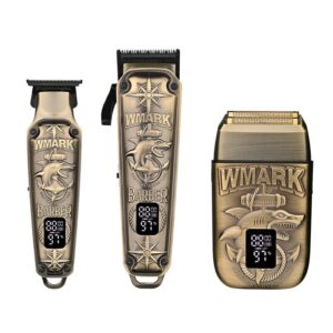 Wmark 3 in 1 Rechargable Hair clipper Kit