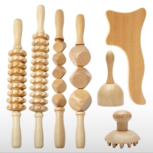 7-Piece Wood Massage Set